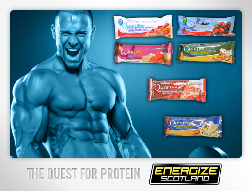 Quest Protein Bars from Energize