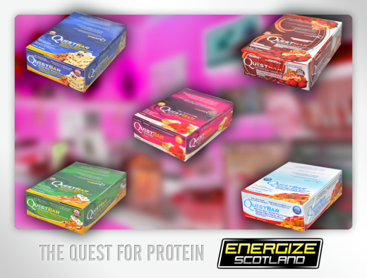 Quest Protein Bars from Energize